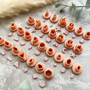 Micro / Mini Assorted Shaped Polymer Clay Cutter • Clay Cutter •   CS-M