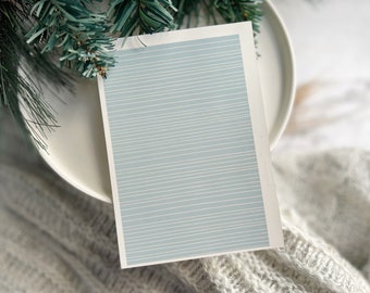 1 Sheet, Approx 13x9cm, Irregular Lines Water Decal Image Transfer for Polymer Clay / Ceramics