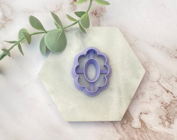 Floral Shaped Polymer Clay Cutter Fondant Cutter Cookie Cutter
