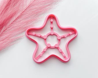 Starfish Trinket Dish Cutter | Trinket Dish Clay Cutter | Coaster Polymer Clay Cutter