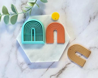 U Shape Polymer Clay Cutter for Earrings | PLA Clay Tool
