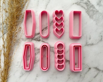 Polymer Clay Cutter for Huggies Hoop Earrings | PLA Clay Tool