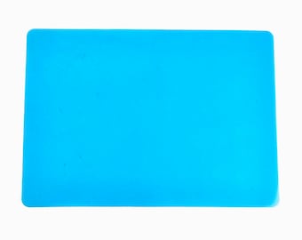 1pc, 29.5x21cm, großes Rechteck Silikonmatte für Epoxidharz in DeepSkyBlue