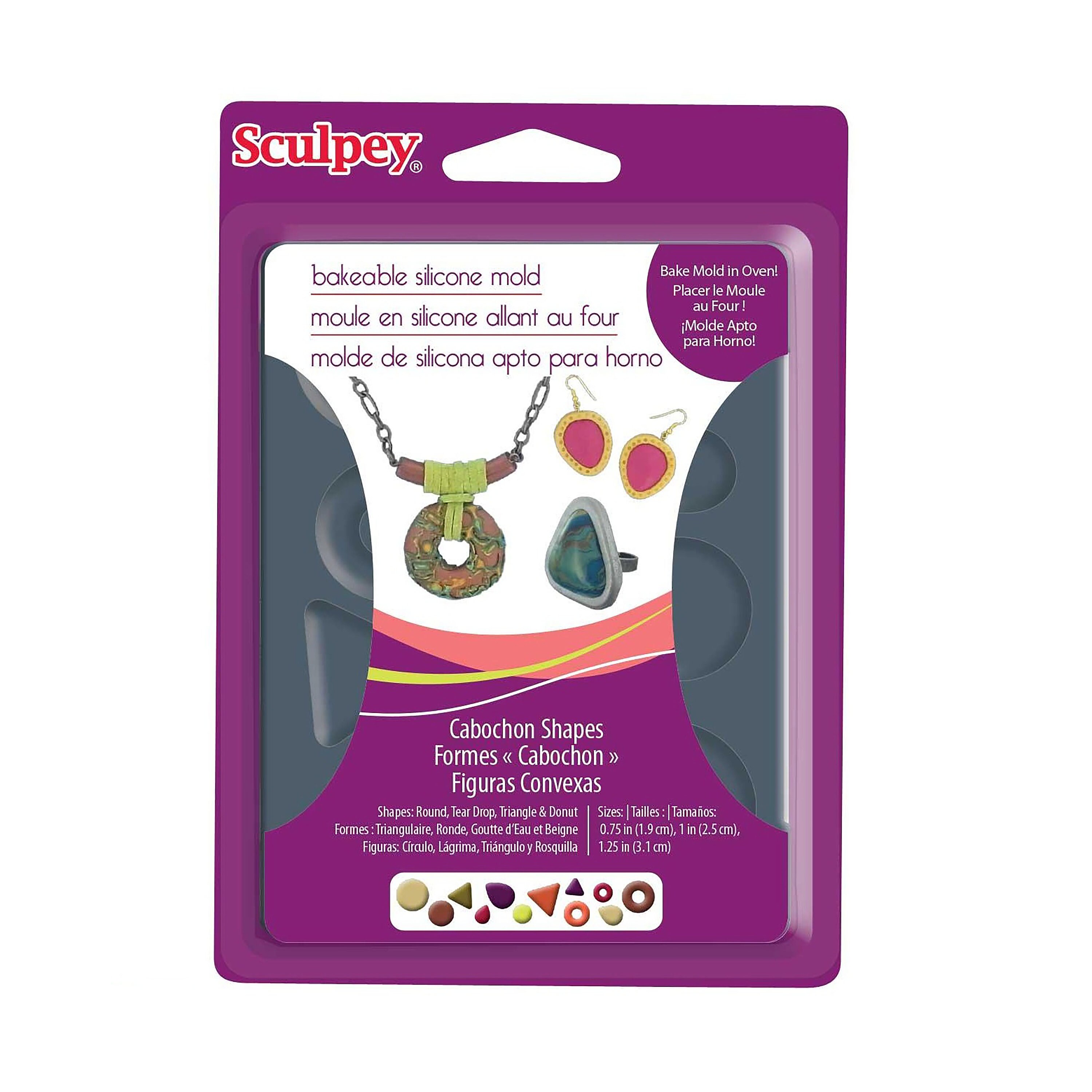 Sculpey Tools Silicone Bakeable Mold – Whimsy