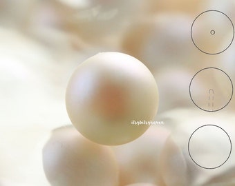 1/5/10pcs, 10mm, Genuine Swarovski® 5818 Crystal Pearl in Pearlescent White (969)