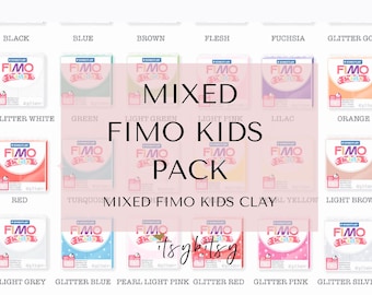 5PCS Mixed FIMO Kids Polymer Clay Pack