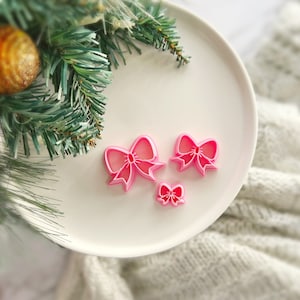 Christmas Shape Collection Ribbon |Polymer Clay Cutter • Fondant Cutter • Cookie Cutter