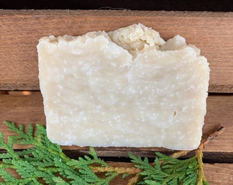 Cypress & Clary Sage Soap - Made with Honey and Beeswax - Forest Soap - Palm Free Soap