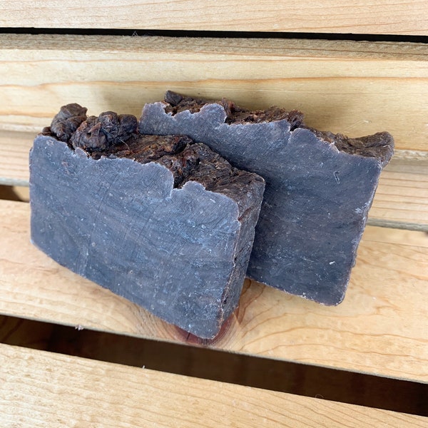 Chocolate Bar Soap- Chocolate Soap- made with cocoa butter, honey and beeswax