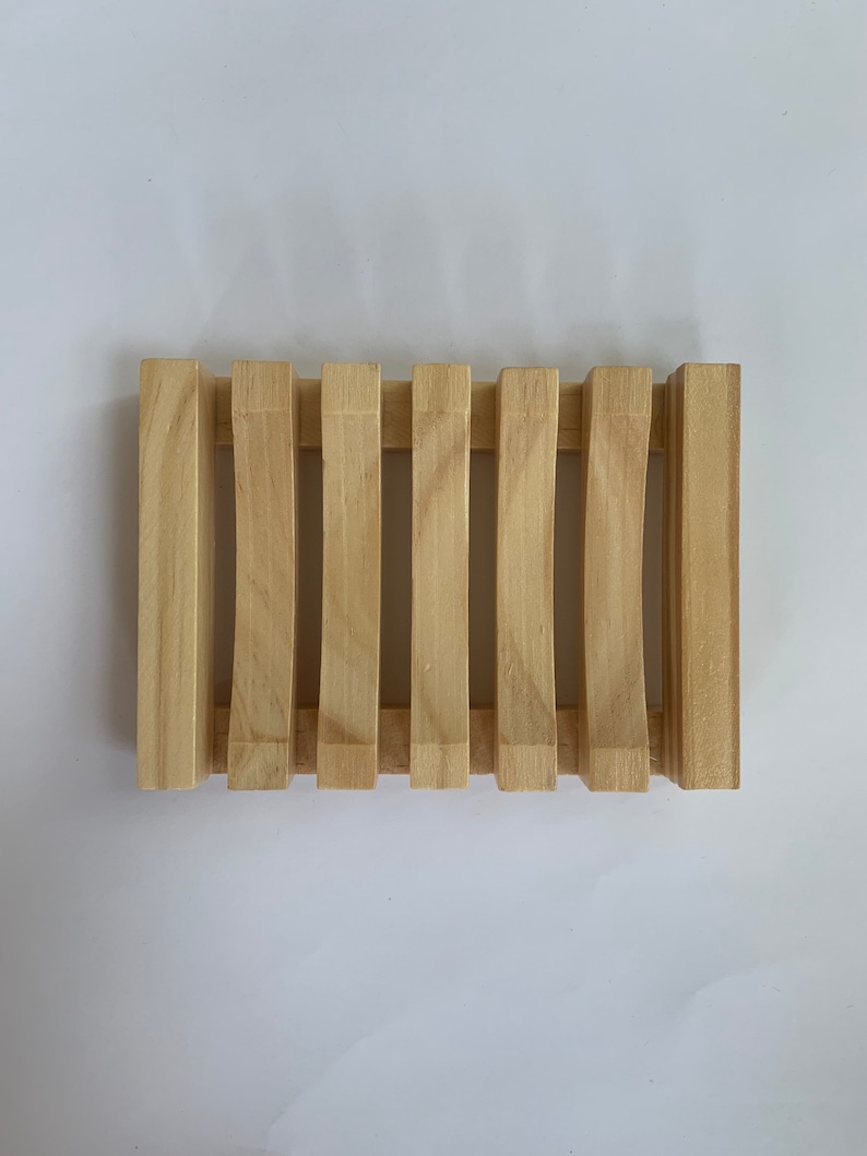 Jabonera de madera - Jabonera - Para mantener el jabón hecho a mano seco y duradero imagen 8