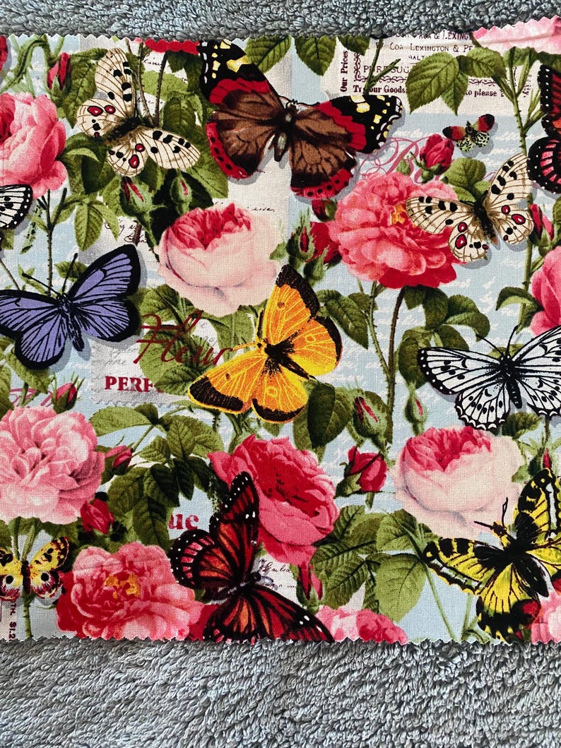 peony and butterflies