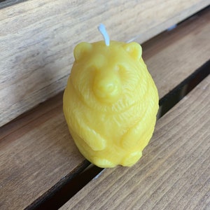 Bear Candle- Woodland Bear Candle