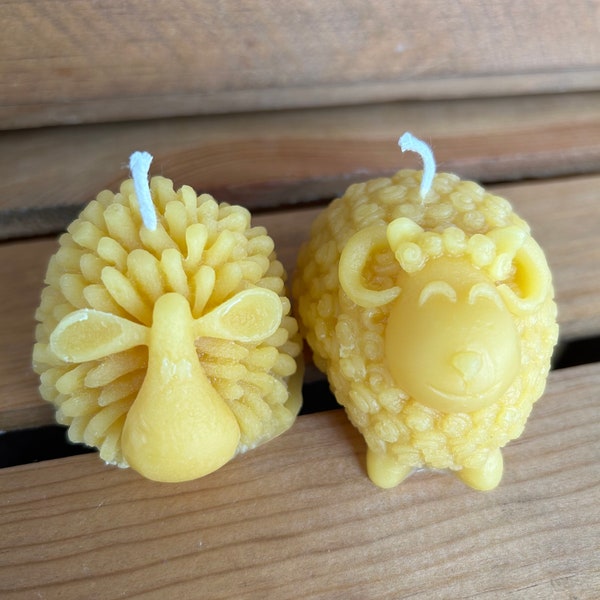 Beeswax Sheep Candles | Sheep Candle | Ram Candle