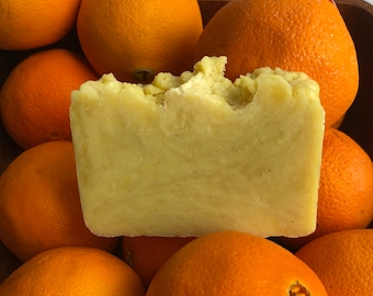 Orange Blossom Honey Soap – Natural Palm Free Bar