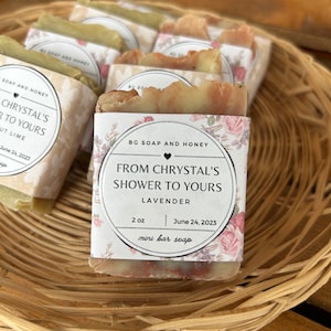 Sample Size Soap- 40  or 100 small bars of soap great for party favors