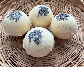 Bomba de baño de lavanda y naranja: una experiencia de spa nutritiva