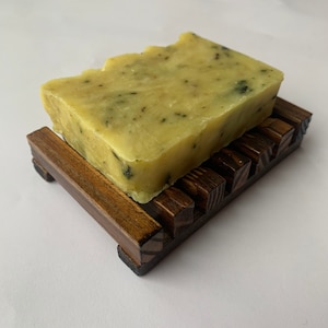 Jabonera de madera - Jabonera - Para mantener el jabón hecho a mano seco y duradero imagen 3