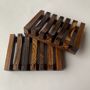 Jabonera de madera - Jabonera - Para mantener el jabón hecho a mano seco y duradero imagen 2