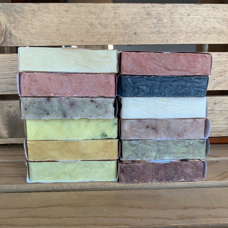 12 Full Size Bars of Soap Bulk Soap Free Shipping Bar Soap Etsy