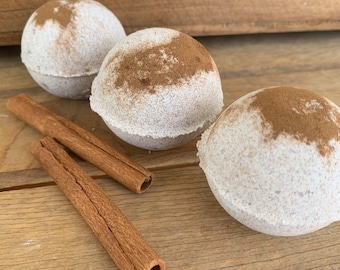 Cinnamon Bath Bomb- Natural Bath Bomb