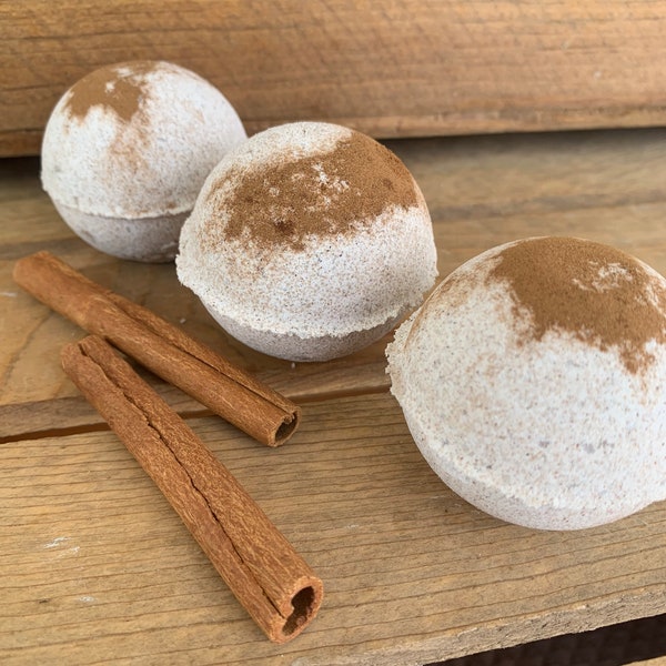 Cinnamon Bath Bomb- Natural Bath Bomb