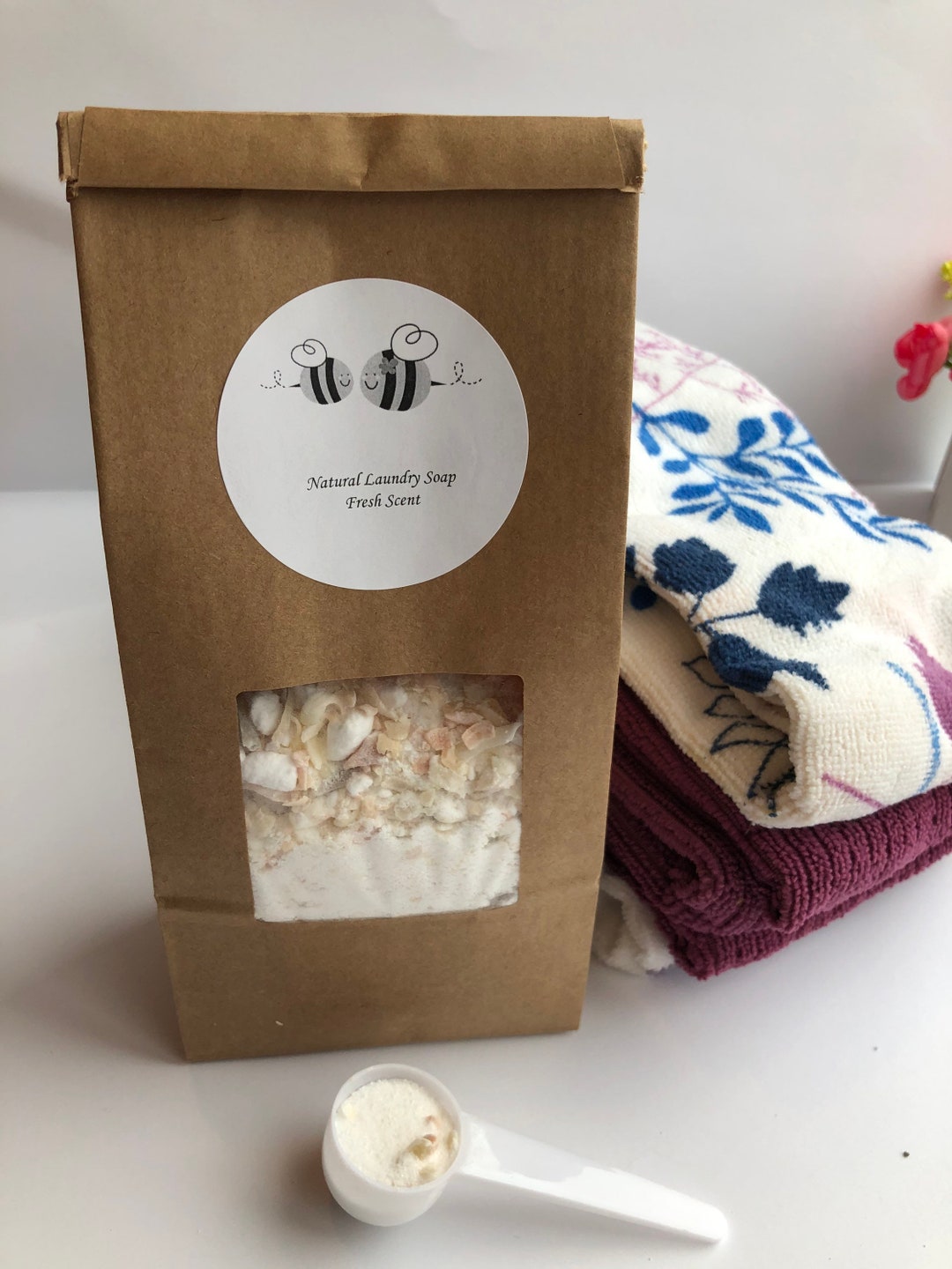 All Natural Laundry Soap 32oz Fresh Scent Natural Laundry Etsy