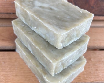 Sandalwood Bar Soap- Sandalwood Soap- Sandalwood Shaving Soap- Beeswax and Honey Soap- Shaving Soap - Palm Free Soap