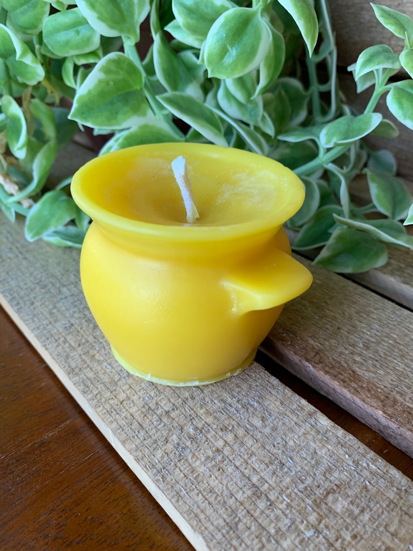 Honey Jar Candle Honey Pot Candle Etsy