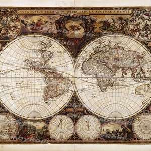 Carta da parati colorata Stella/Scaccia immagine Immagine Disegno in stile retrò/Risorse Carta da parati digitale отпечатки/1665/Frederik De Wit/