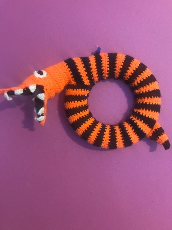nightmare before christmas snake plush