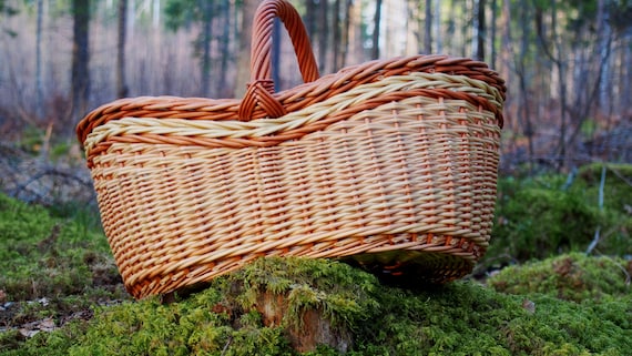 Basket Purse Wicker Purse Willow Purse Small Basket Purse