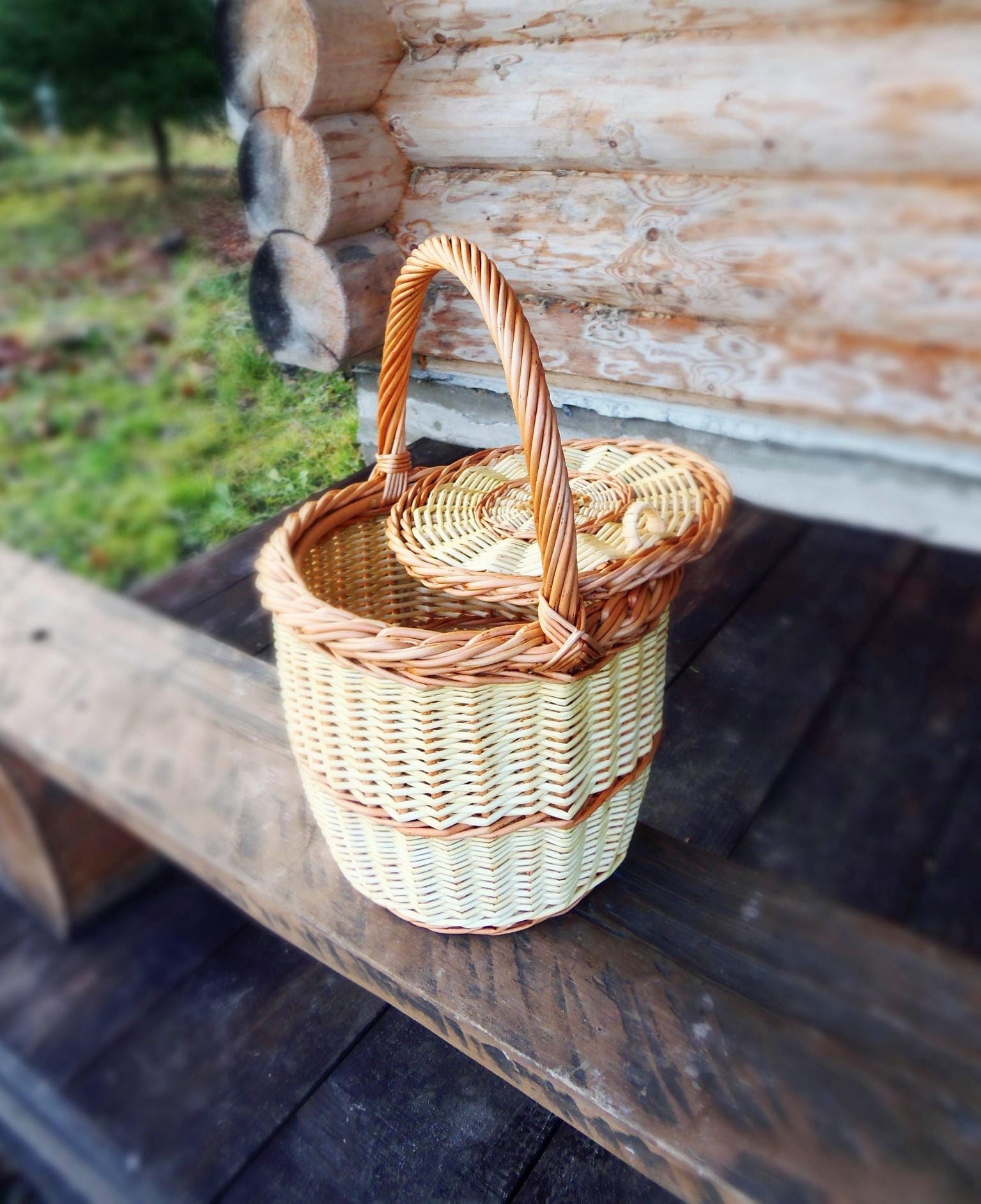 Buy Jane Birkin Style Wicker Basket Panier French Basket Straw Bag