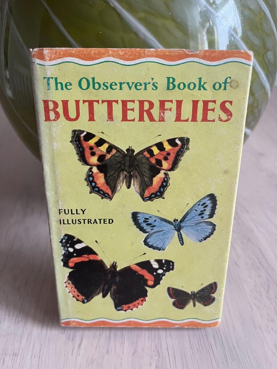 Vintage Observers Book Of Butterflies 1969 (Fully Illustrated).