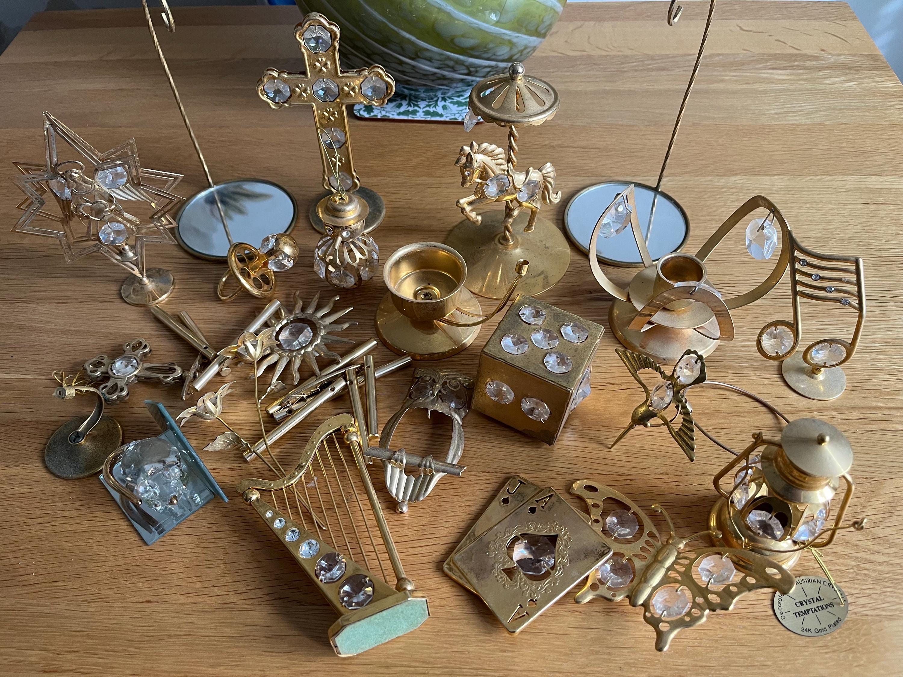 CRYSTAL TEMPTATIONS アンティーク雑貨 アクセサリケース 置物 Crystal temptations - Etsy 日本