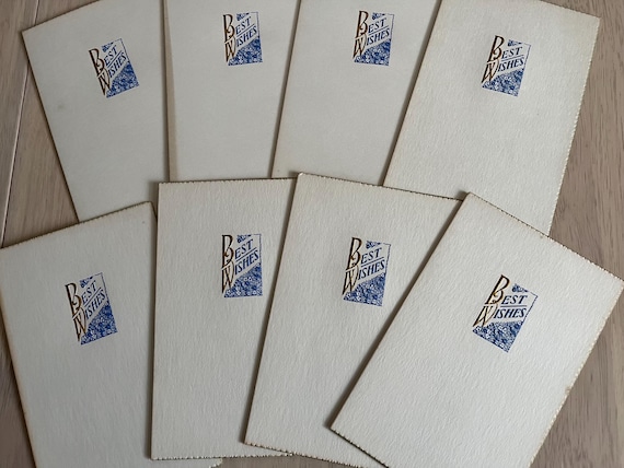 Collection Of 1949 Card Embossed Photograph Frames, Old Printers Stock Ideal For Craft Use.