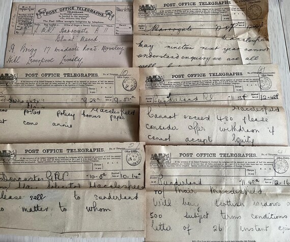 Victorian Telegram Collection.