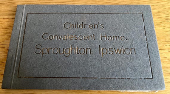 Collection Of Vibrage Pistcards Relating To The Children’s Convalescent Hone Sproughton Ipswich.