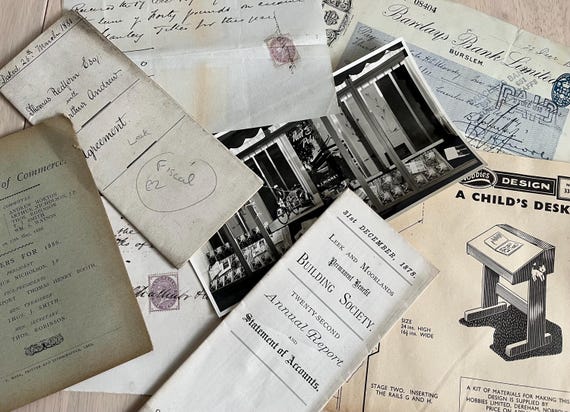 Small Collection Of Mixed Interesting Ephemera.