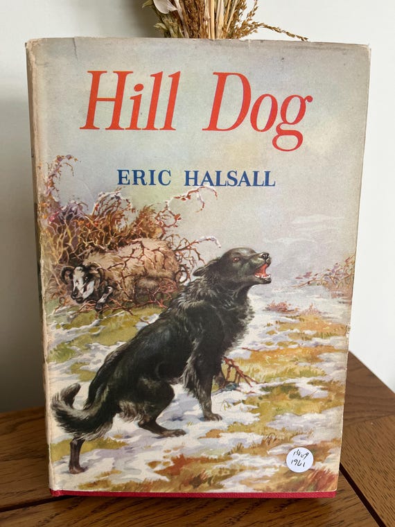 Rare 1st Edition Hill Dog By Eric Halsall 1961.