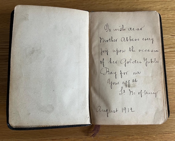 Vintage 1912 Psalterium Breviarii Romano.