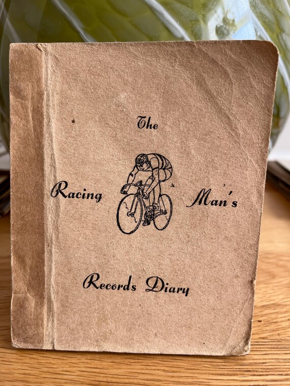 Rare 1950s The Racing Man’s  Record Diary 50 Pages Filled With Recirds Of Events And Couses.