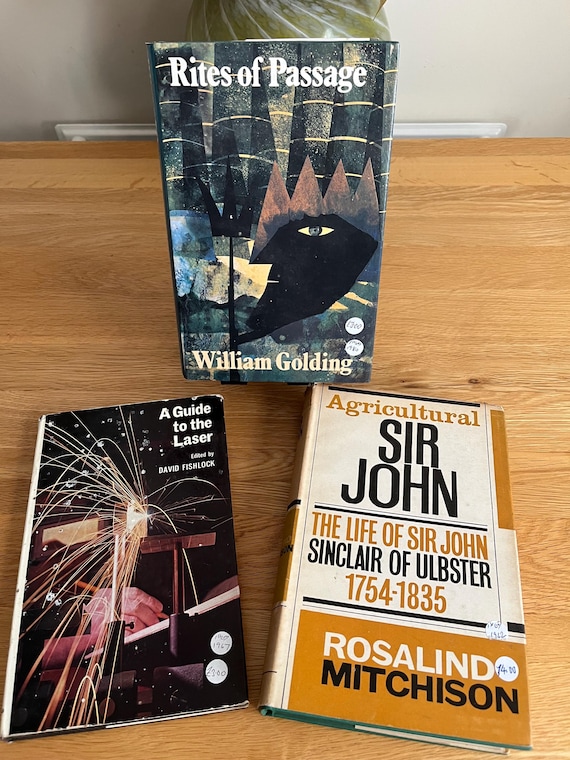 Collection Of Vintage Well Loved 1st Edition Books.