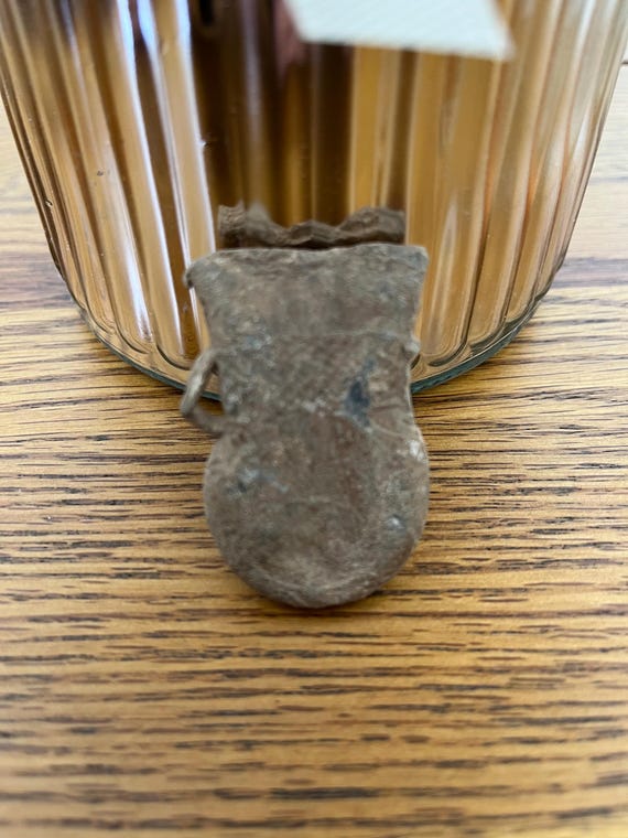 Medieval Pigrims Ampulla 13/14th Century, Holy Water Holder.