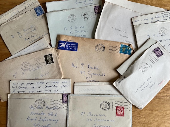Collection Of Vintage Letters With Contents, Including Unopened One From Johannesburg.
