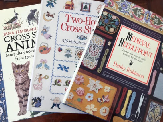 Cross Stitch & Needlepoint Books Collection.