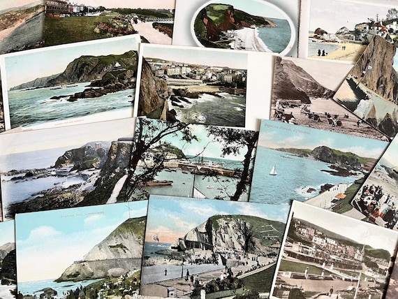 Collection Of 20 Early Seaside / Coastal Themed Postcards.
