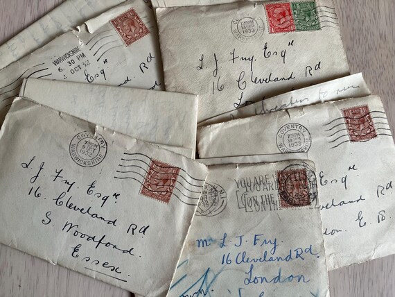 Collection Of Vintage Love  Letters 1932/33.