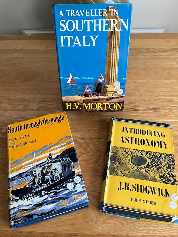Collection Of Vintage Well Loved  1st Edition Books.