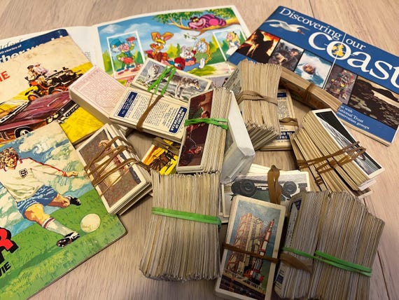 Large Quantity Of Vintage Themed Tea Cards.