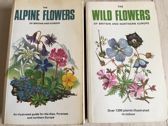 The Wild Flowers And Alpine Flowers Of Britain And Europe 100s Of Illustrations Ideal Fir Craft Use.